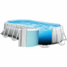Каркасный бассейн INTEX Prism Frame 26796, 503×274×122 см — насос, лестница, тент, подстилка